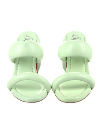 Christian Louboutin Leather Slides