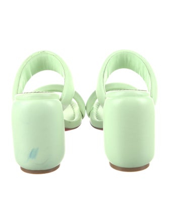 Christian Louboutin Leather Slides