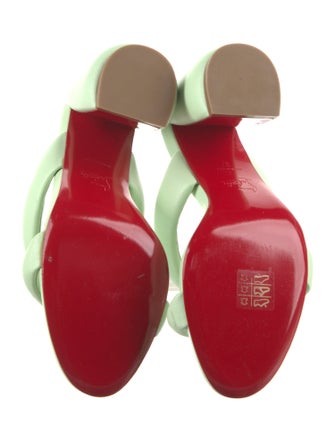 Christian Louboutin Leather Slides