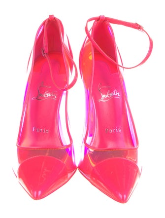 Christian Louboutin PVC Studded Accents Pumps