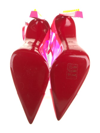Christian Louboutin PVC Studded Accents Pumps