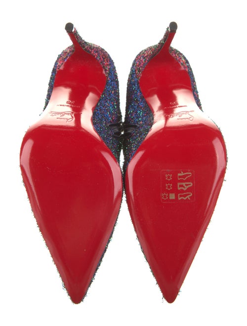 Christian Louboutin Leather Printed Boots