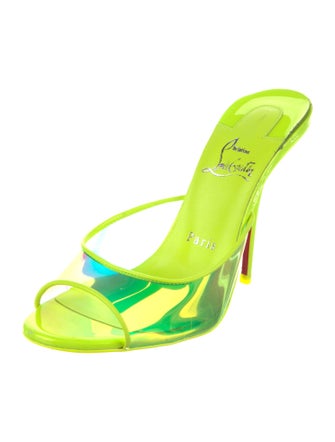 Christian Louboutin PVC Slides