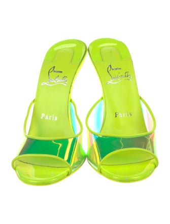 Christian Louboutin PVC Slides