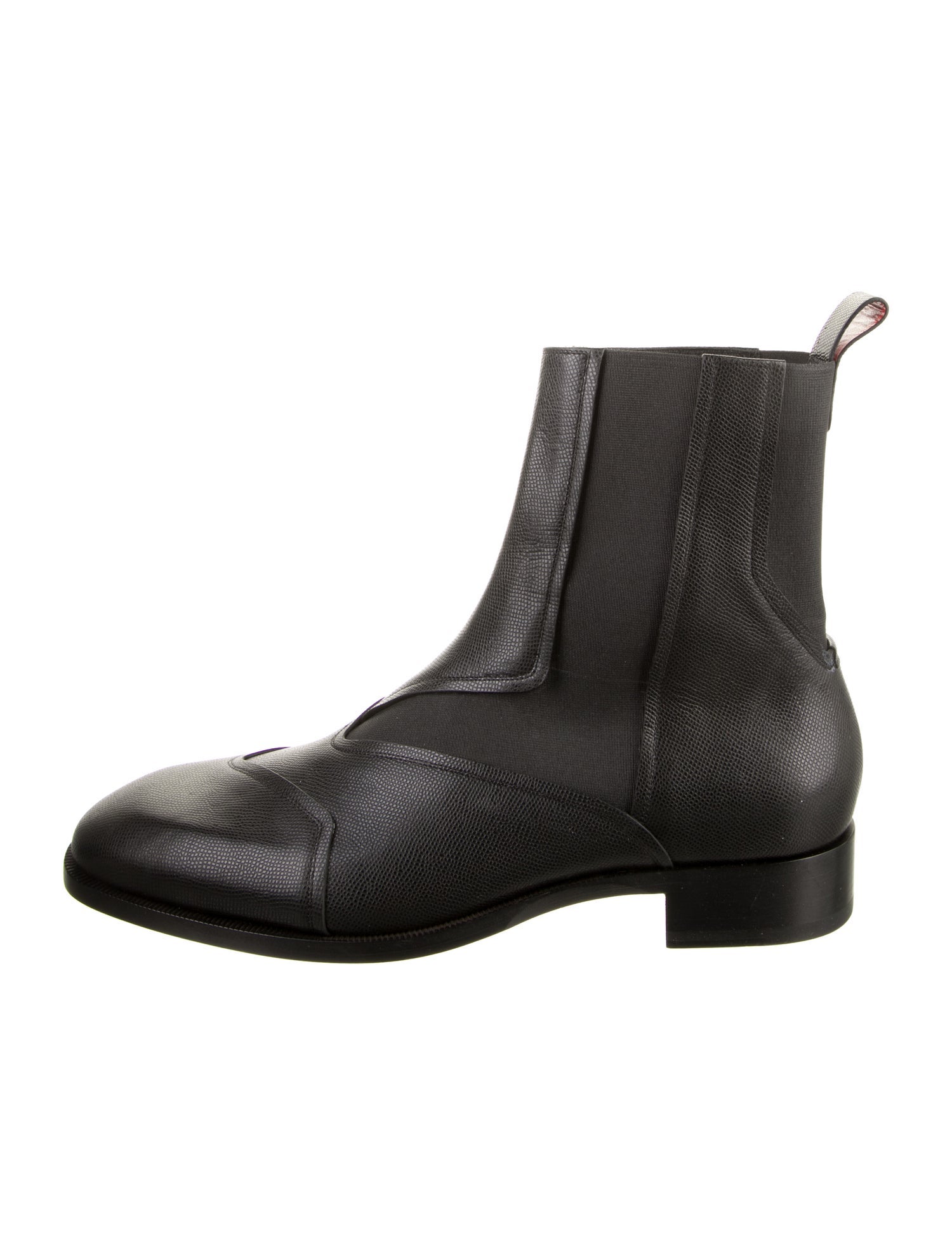 Christian Louboutin Leather Chelsea Boots