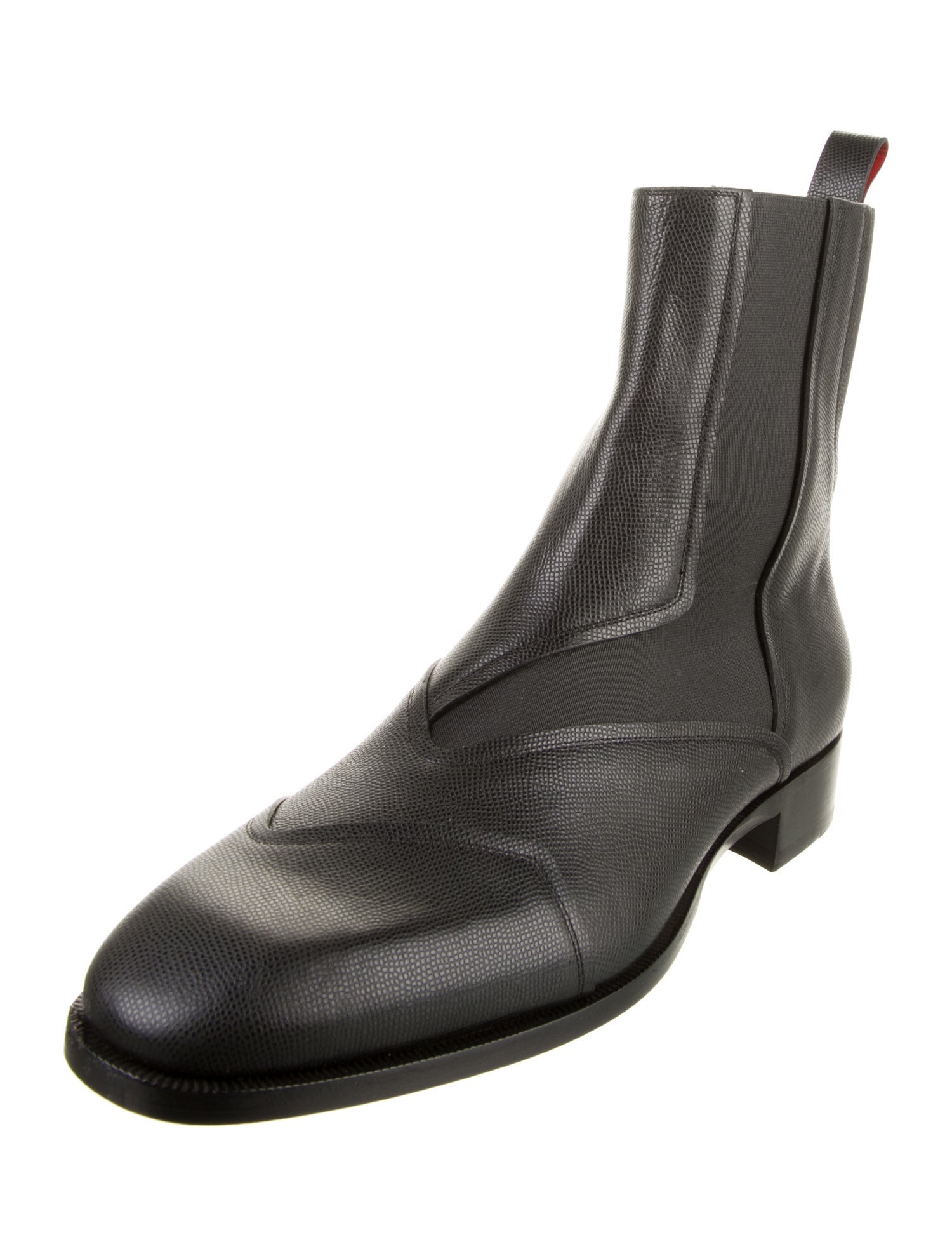 Christian Louboutin Leather Chelsea Boots