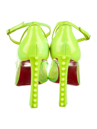Christian Louboutin PVC Studded Accents Pumps
