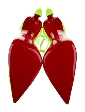 Christian Louboutin PVC Studded Accents Pumps