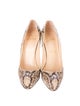 Christian Louboutin Python Platform Pumps