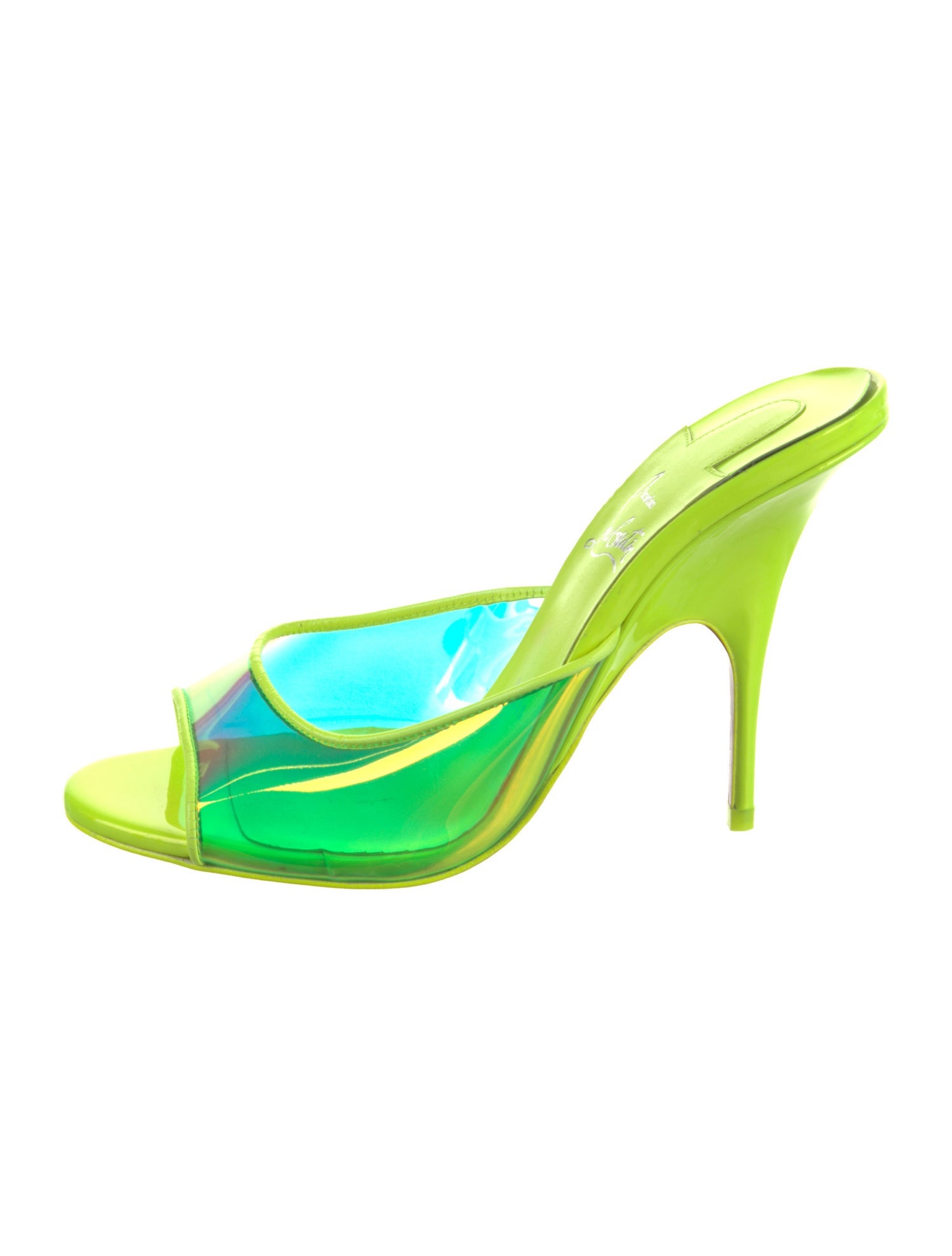 Christian Louboutin PVC Slides