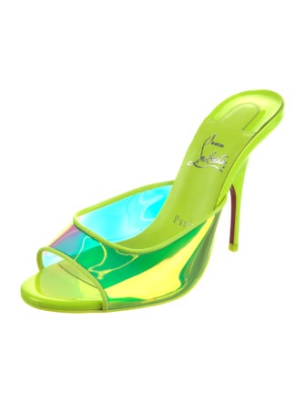 Christian Louboutin PVC Slides