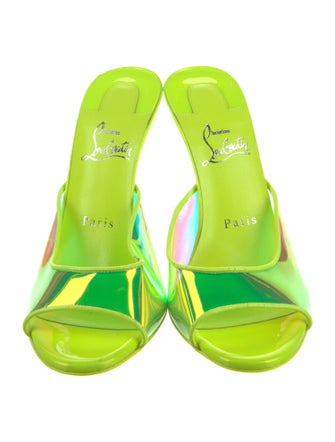 Christian Louboutin PVC Slides