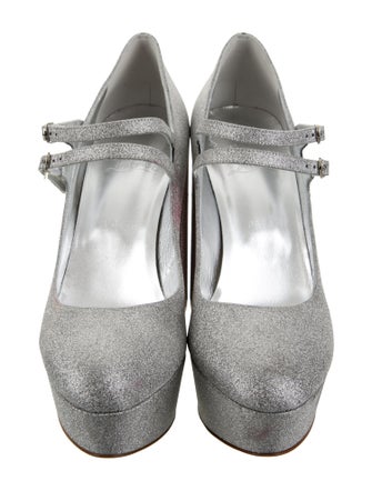 Christian Louboutin Glitter Pumps