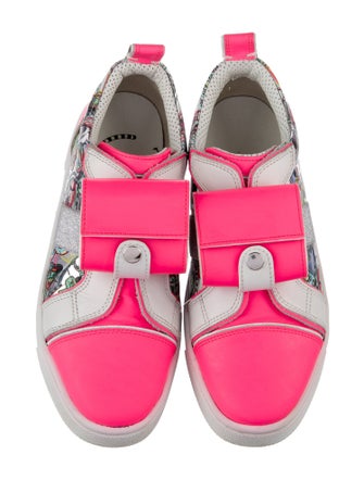 Christian Louboutin Patterned Low Top Sneakers