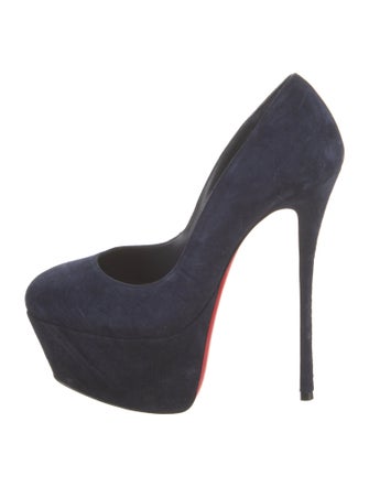 Christian Louboutin Suede Pumps
