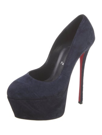 Christian Louboutin Suede Pumps