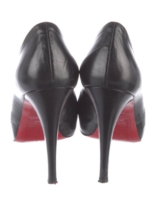 Christian Louboutin Joli Dune 120 Leather Pumps