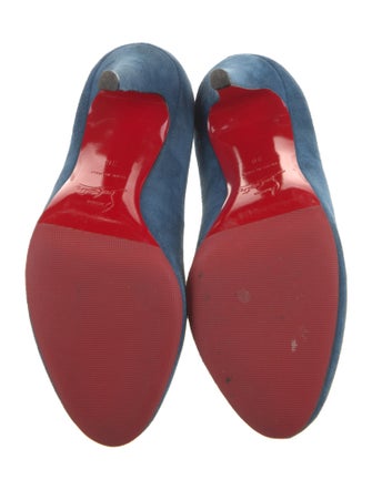 Christian Louboutin Suede Pumps