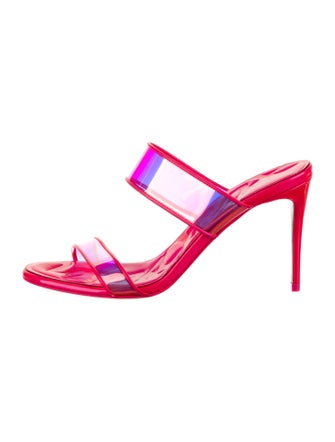 Christian Louboutin Patent Leather Slides