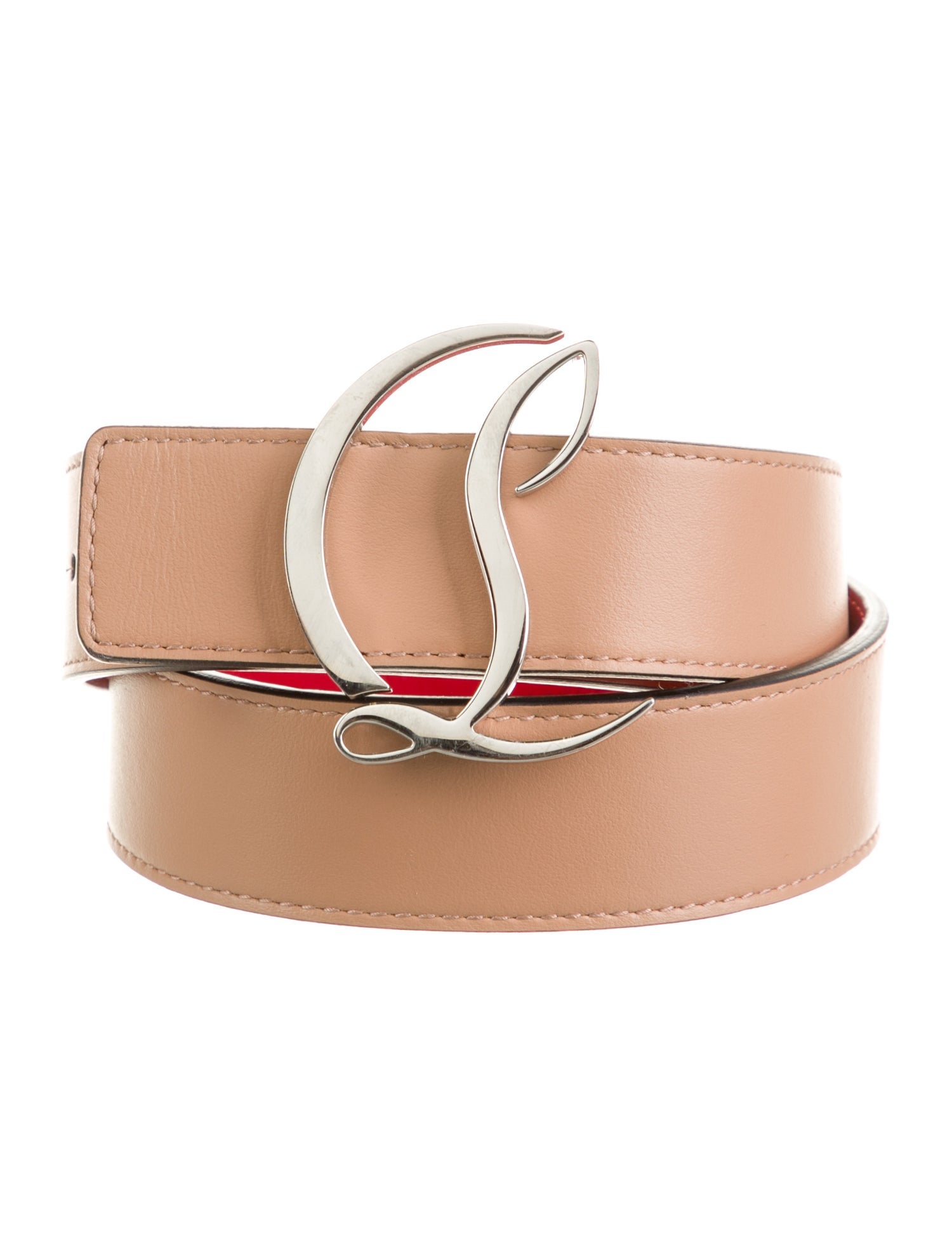 Christian Louboutin Skinny Leather Waist Belt