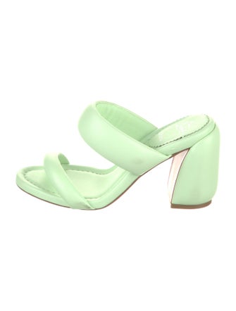 Christian Louboutin Leather Slides