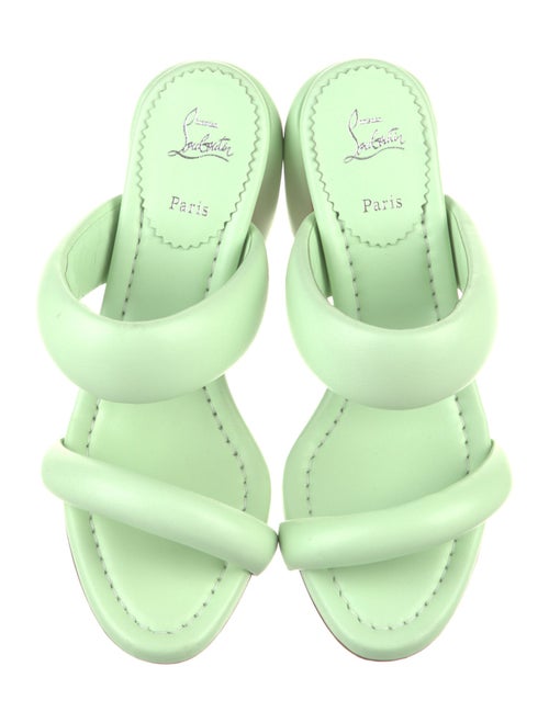 Christian Louboutin Leather Slides