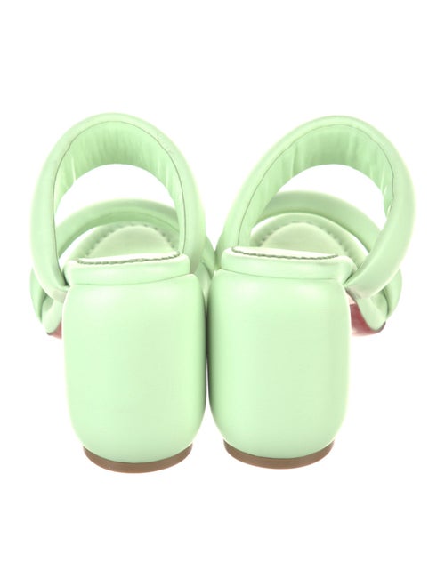 Christian Louboutin Leather Slides