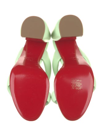 Christian Louboutin Leather Slides
