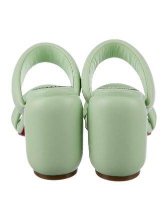 Christian Louboutin Leather Slides