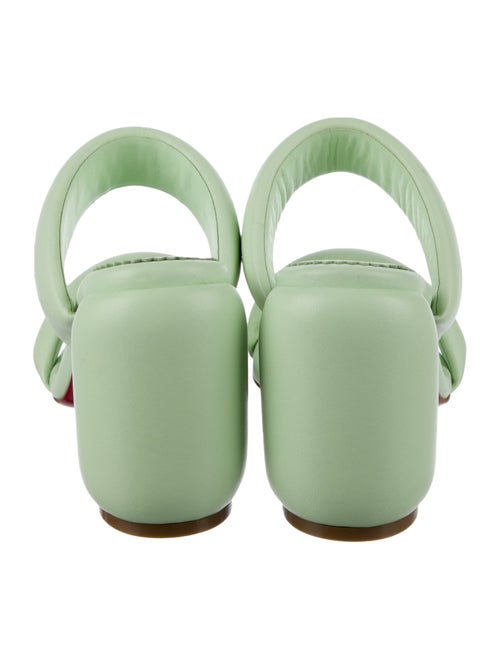 Christian Louboutin Leather Slides