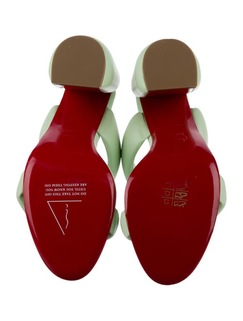 Christian Louboutin Leather Slides
