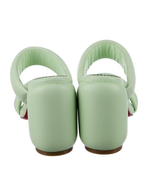 Christian Louboutin Leather Slides