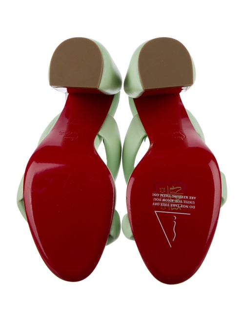 Christian Louboutin Leather Slides