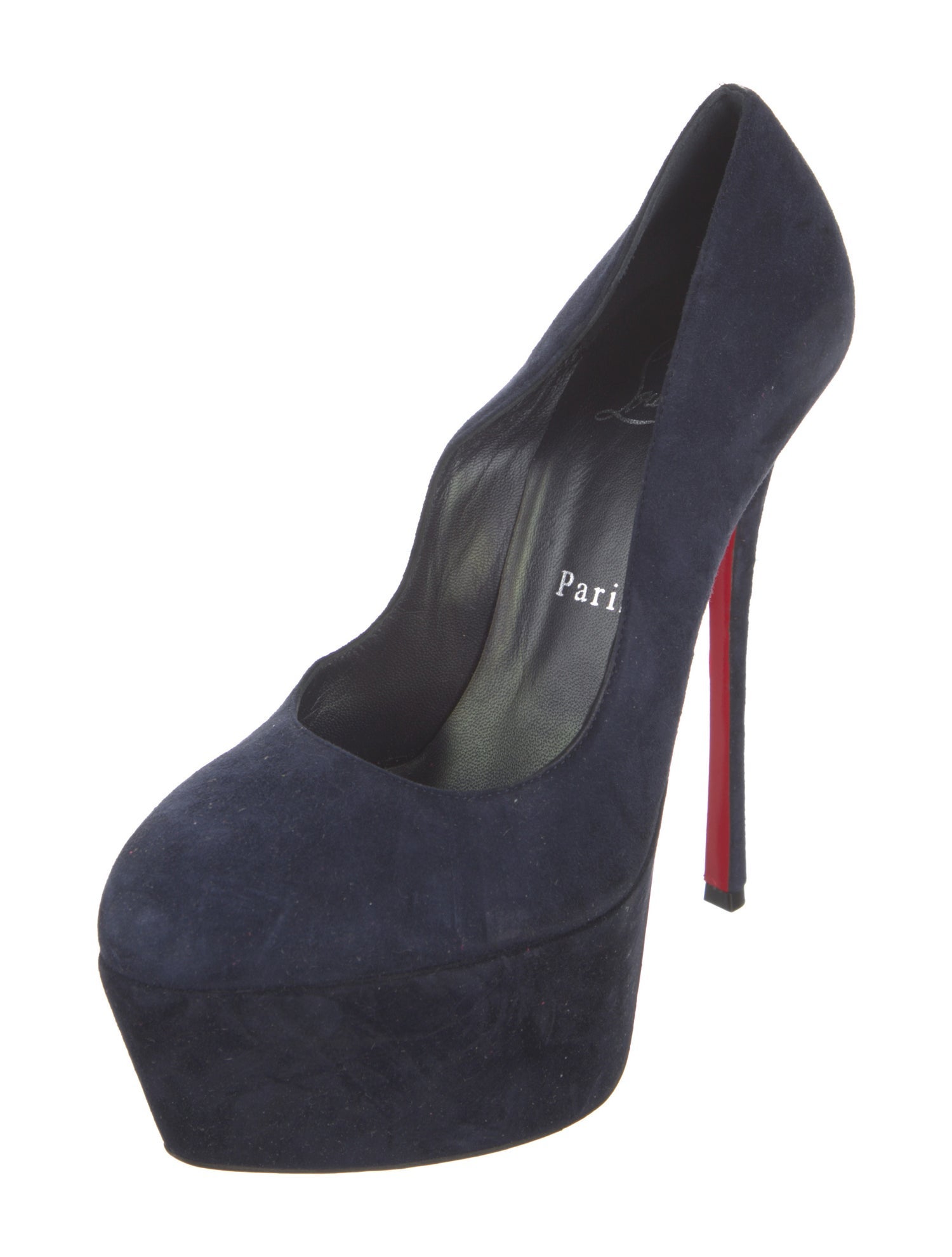 Christian Louboutin Suede Pumps