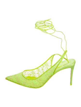 Christian Louboutin Satin Pumps