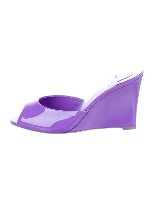 Christian Louboutin Patent Leather Slides