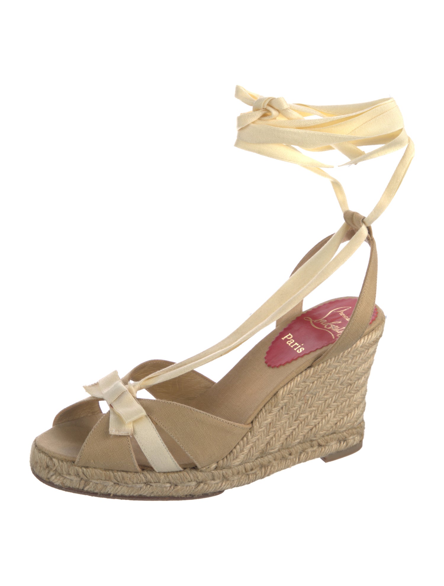 Christian Louboutin Isabelle Canvas Espadrilles
