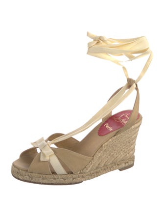 Christian Louboutin Isabelle Canvas Espadrilles