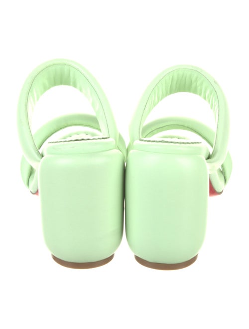 Christian Louboutin Leather Slides