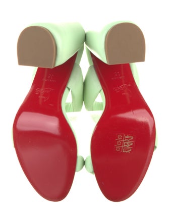 Christian Louboutin Leather Slides