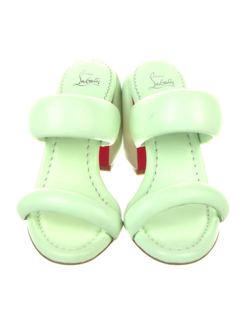 Christian Louboutin Leather Slides