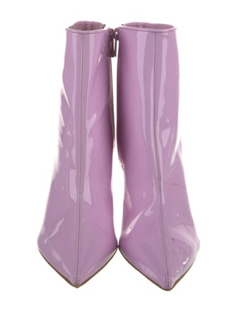 Christian Louboutin Patent Leather Sock Boots