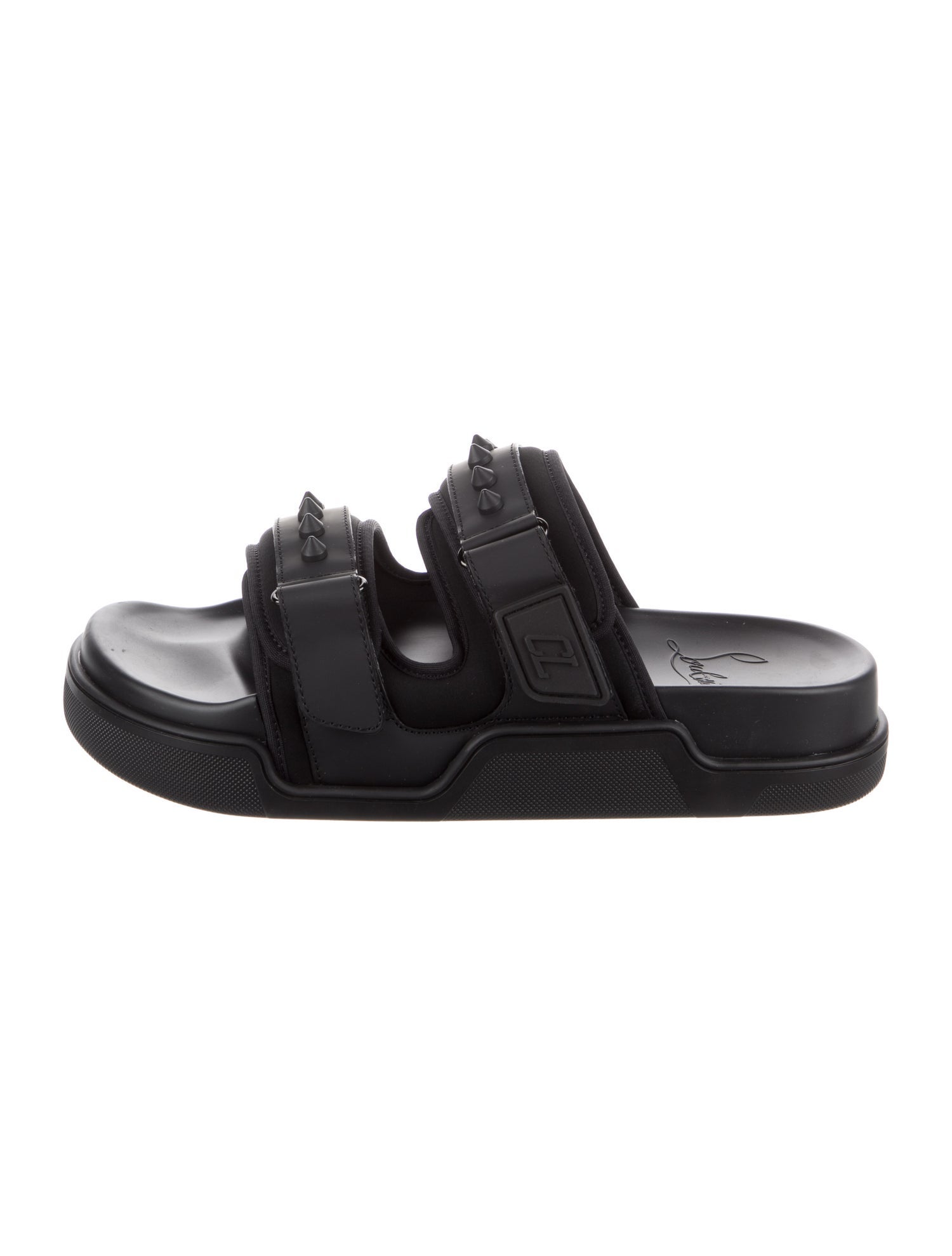 Christian Louboutin Neoprene Slides w/ Tags