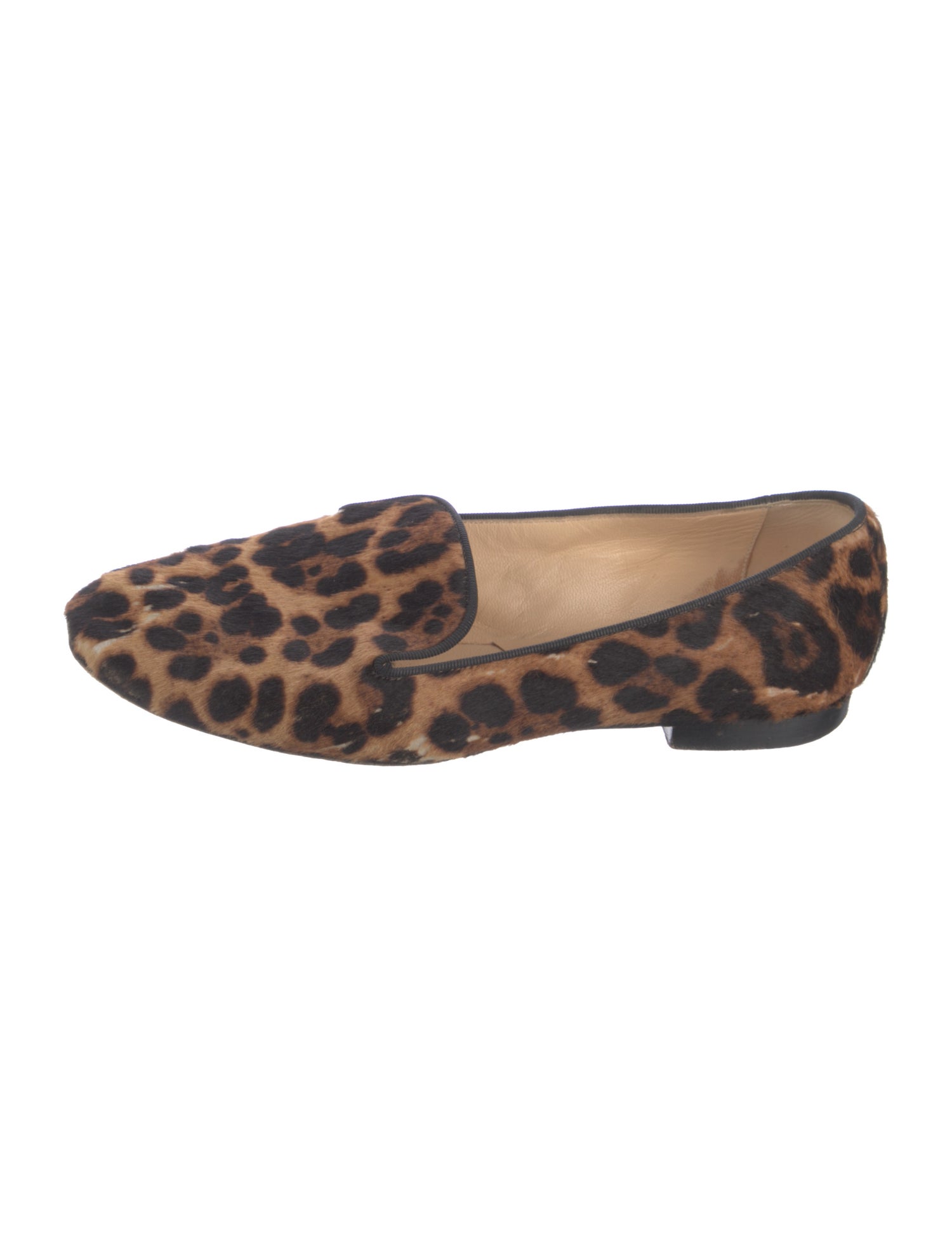 Christian Louboutin Ponyhair Animal Print Flats