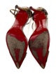 Christian Louboutin Python D'Orsay Pumps