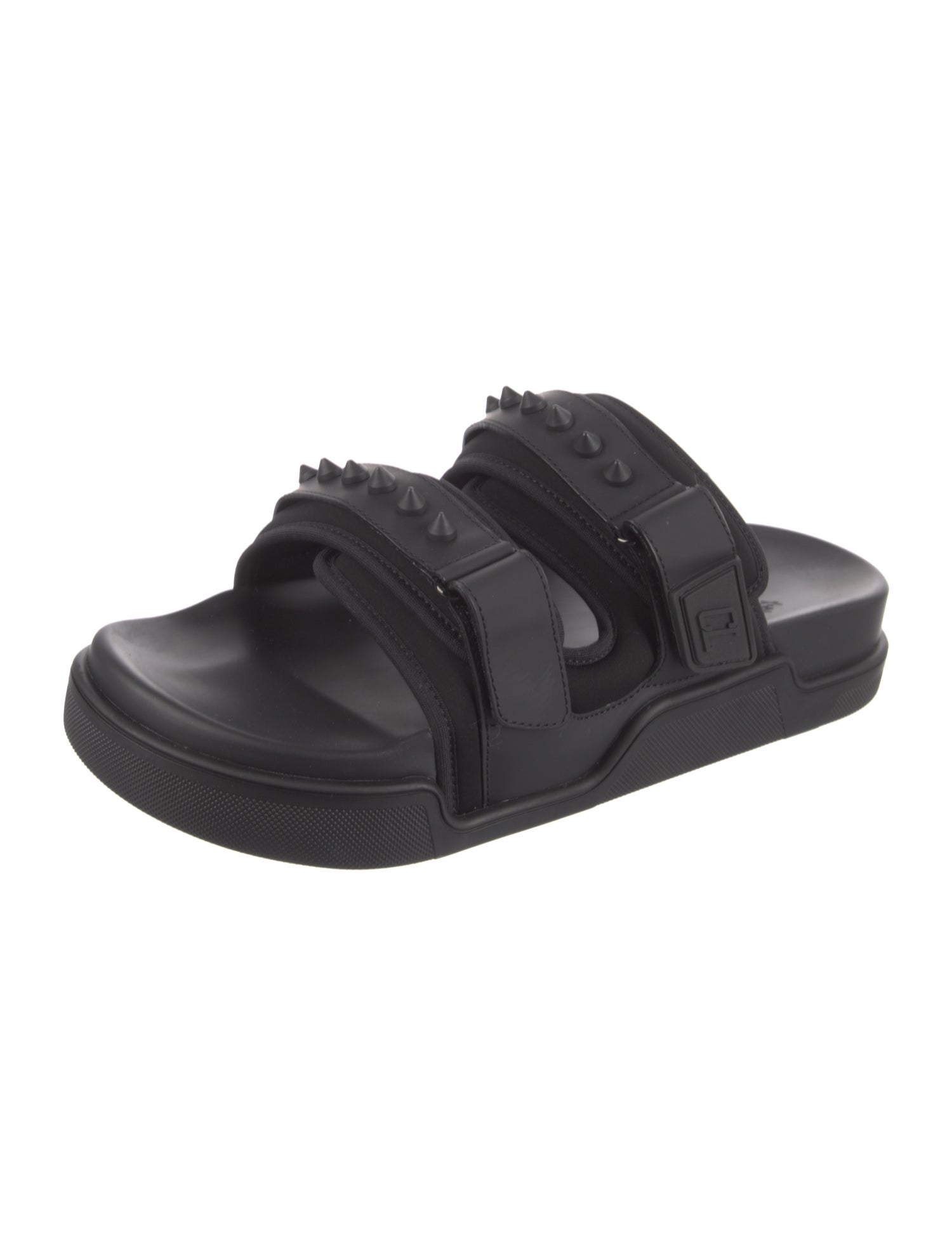 Christian Louboutin Leather Slides
