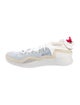 Christian Louboutin Suede Leather Trim Embellishment Sneakers