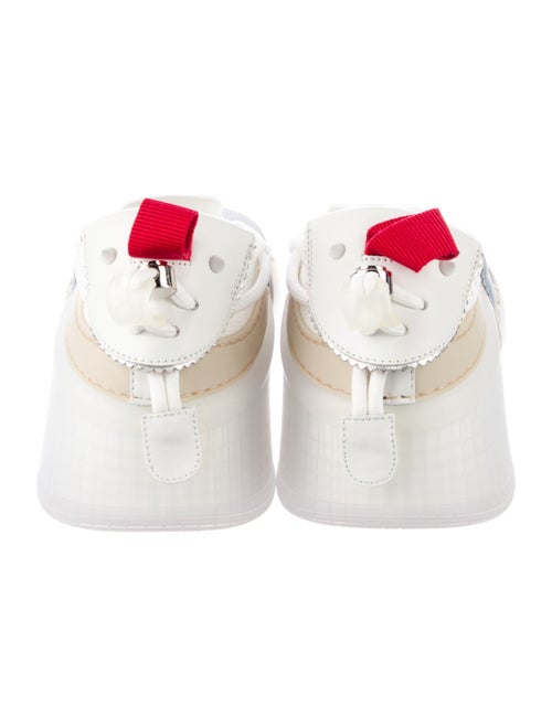 Christian Louboutin Suede Leather Trim Embellishment Sneakers