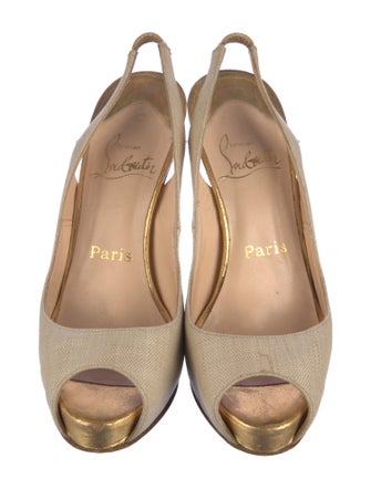 Christian Louboutin Slingback Sandals