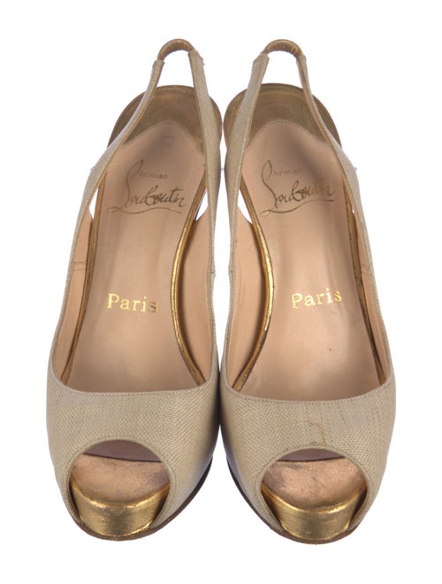 Christian Louboutin Slingback Sandals